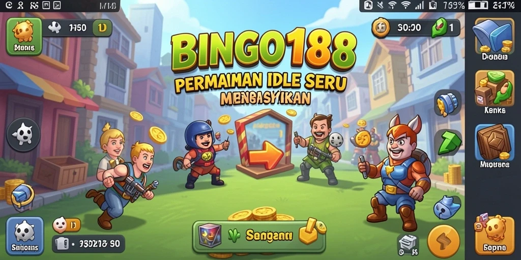Tampilan gameplay BINGO188 yang menarik dan interaktif.