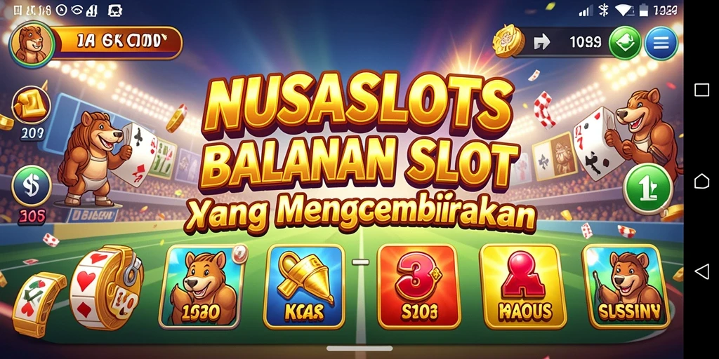 Gameplay seru balapan NUSASLOTS dengan slot yang menggembirakan.
